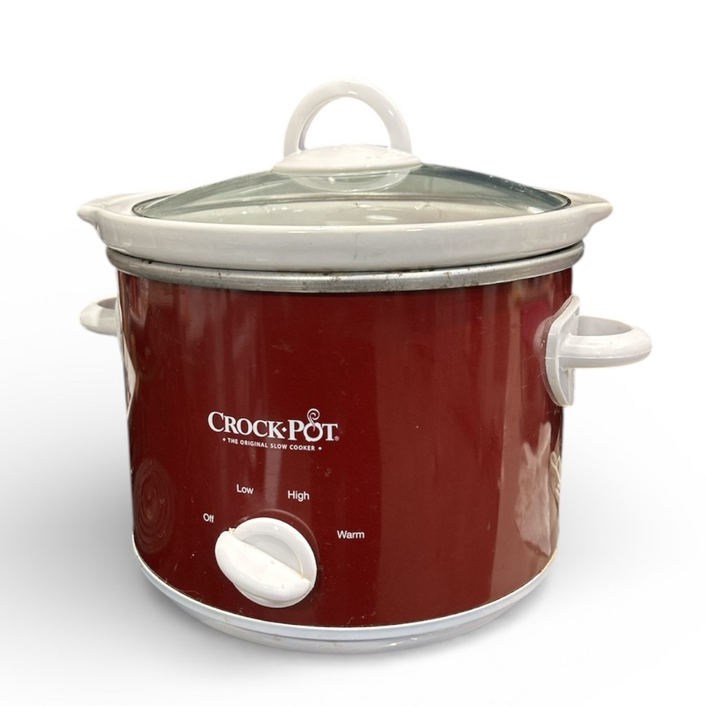 Burgundy Red Crock-Pot Slow Cooker